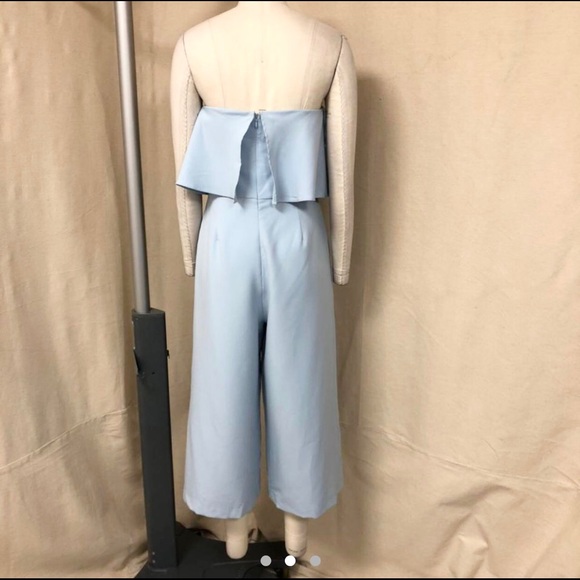 Lavish Alice blue jumpsuit - Picture 3 of 3